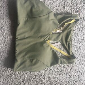 Fabletics Olive Green Sports Bra